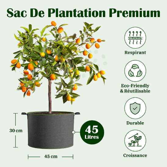 Sac de plantation 45 litres